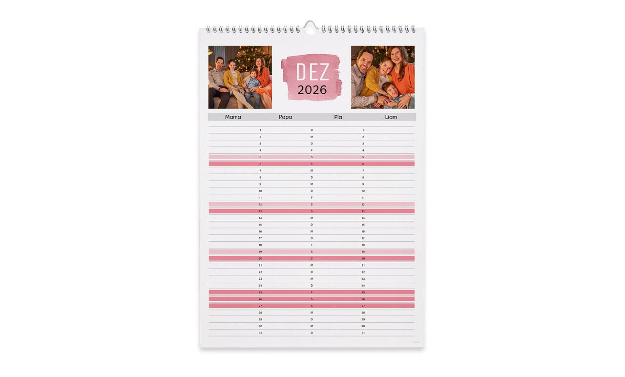 Calendar de familie